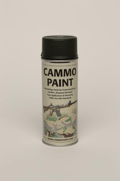 barva kamuflážní CAMMO PAINT tmavě zelená, spray 400ml