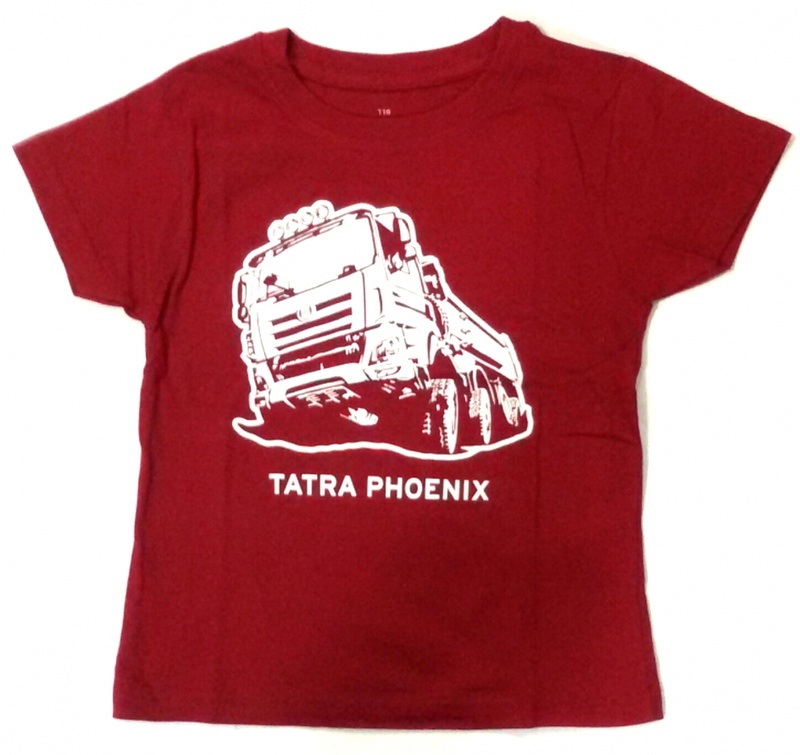 tričko Tatra dětské červené Phoenix