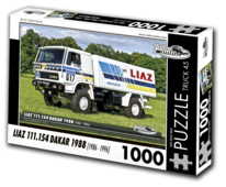 puzzle truck Liaz 111.154 Dakar 1988 (1986-1996)-1000 dílků