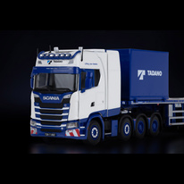 model Scania S 8x4 + Nooteboom Ballast trailer 6a Tadano