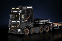 model Scania S 6x4+Nooteboom 4a Develon