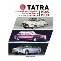 kniha Tatra osobní automobily na plakátech a v prospektech