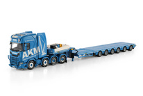 model Scania S 8x4+Low Loader 6a AKM