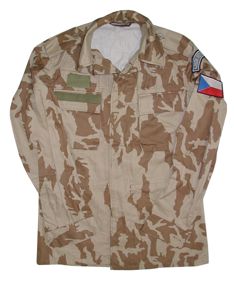 blůza vz.85 béžový potisk