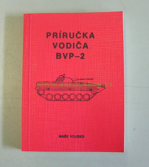 kniha-Prirucka vodiča BVP-2