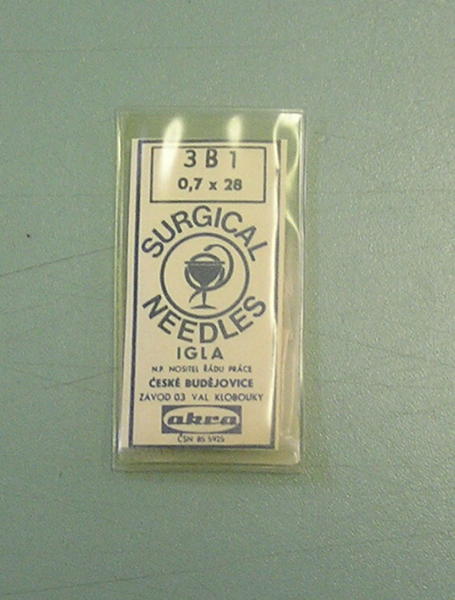 jehla lékařská šicí 0,9x36mm /10ks/