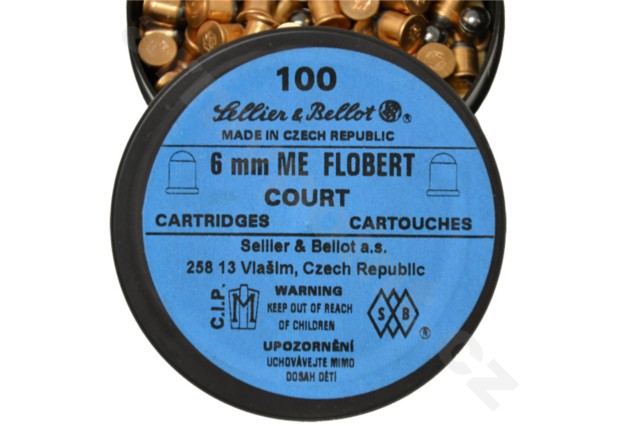 náboje 6mm ME Flobert court