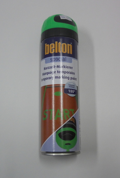 sprej značkovací 500ml Belton krátkodobý zelený