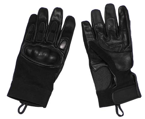 rukavice protiúderové černé