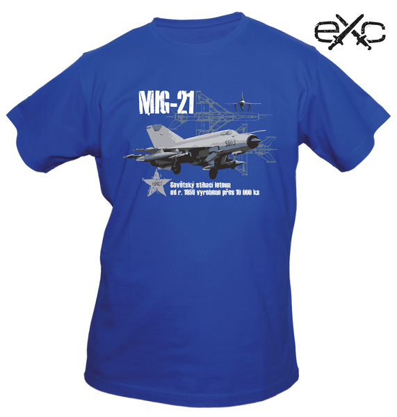 tričko eXc - MIG 21