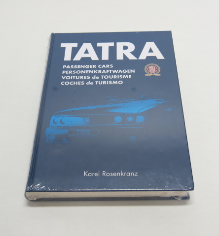 kniha TATRA osobní automobily jazyková mutace