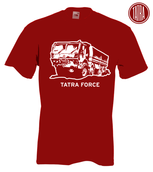 tričko pánské TATRA FORCE červené