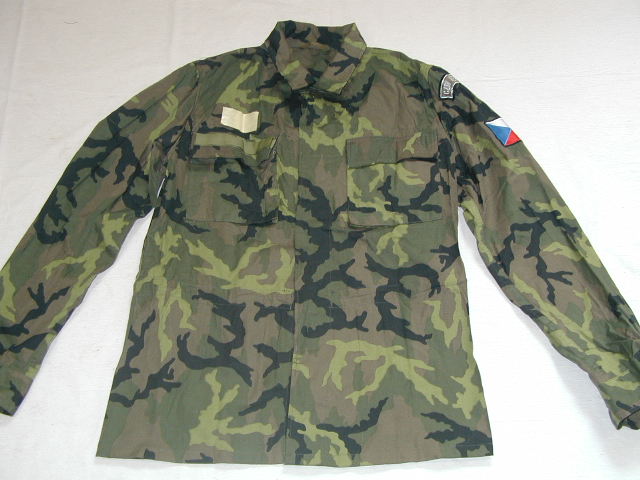 blůza vz.85 letní zelený potisk