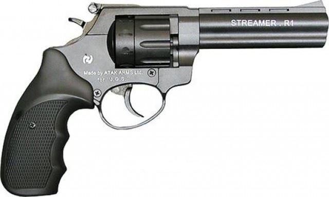 revolver Streamer 4,5 ráže 6mm Flobert černý