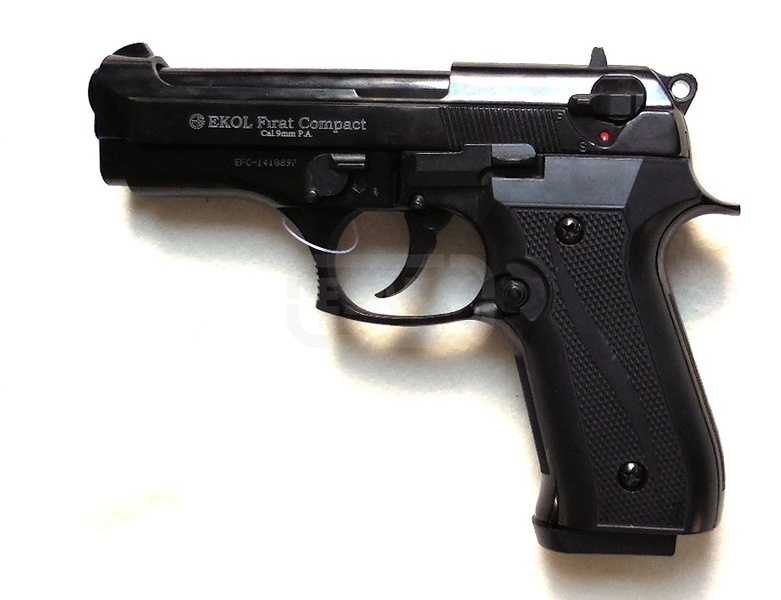 pistole plynová EKOL FIRAT 92 Compact černá