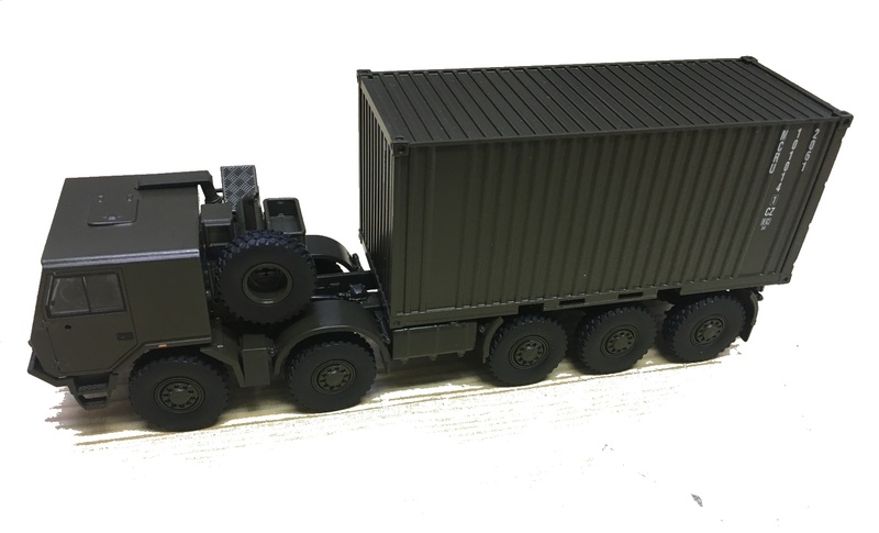 model TATRA 815-7 10x10, kontejner