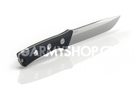 nůž ANV - P400 - plain edge, kydex sheth black
