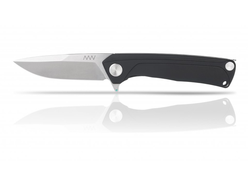 nůž ANV - Z100 - frame lock, plain edge, dural