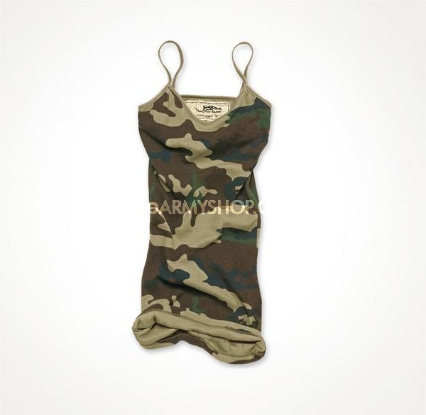 tričko dámské tank top Beata woodland